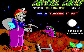 Crystal Caves 2: Slugging it Out