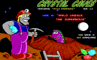 Crystal Caves 3: Mylo Versus the Supernova